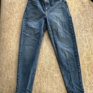 Levi's Blue Skinny Jeans High-Waisted Tapered